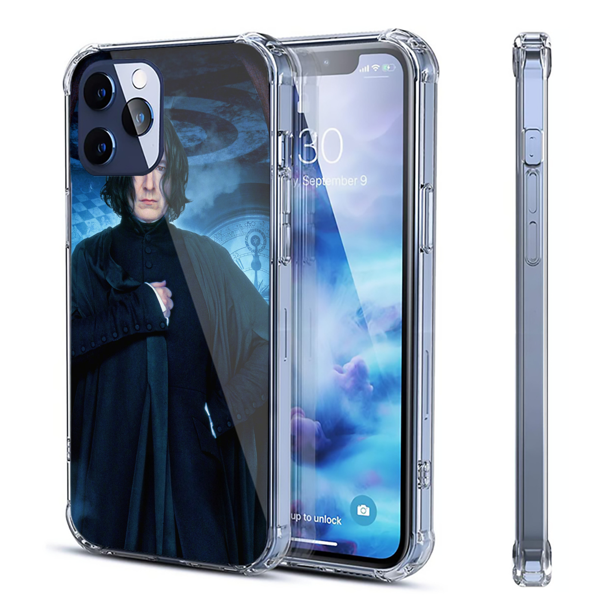 （画像用） Harry Potter ハリー・ポッターシリーズ 【iPhone 12シリーズ対応】透明スマホケース（クリアソフトケース）